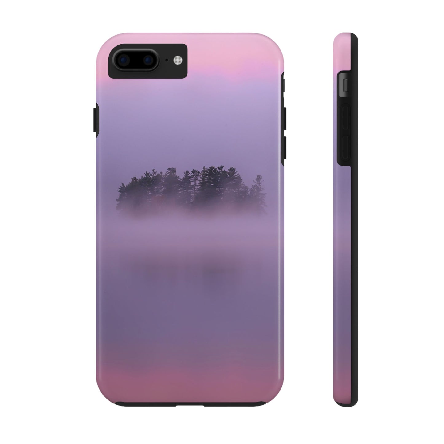 Impact Resistant Phone Case - Crisp Autumn Sunrise, Tupper Lake