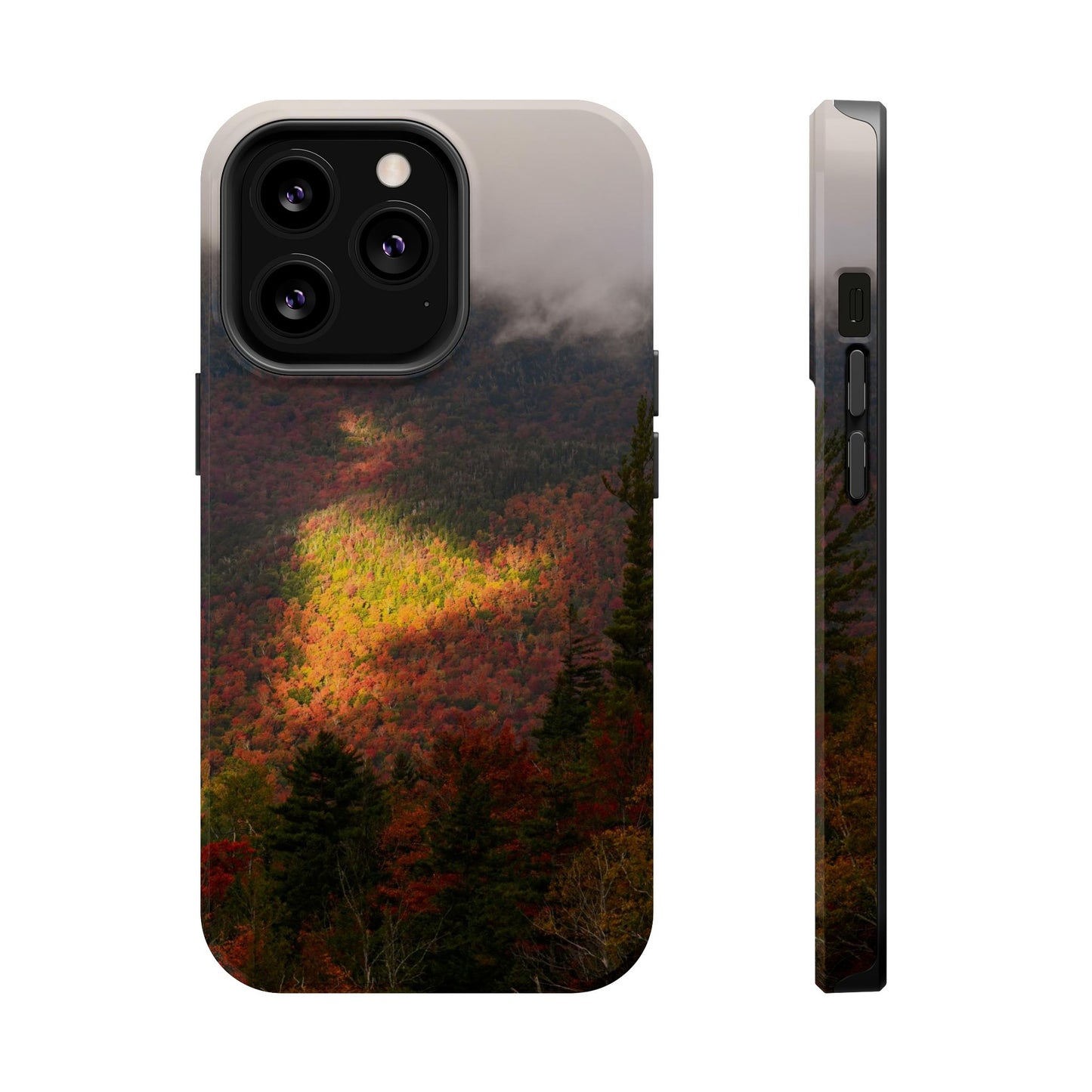 MagSafe Impact Resistant Phone Case - Adirondack Fall Fog & Foliage