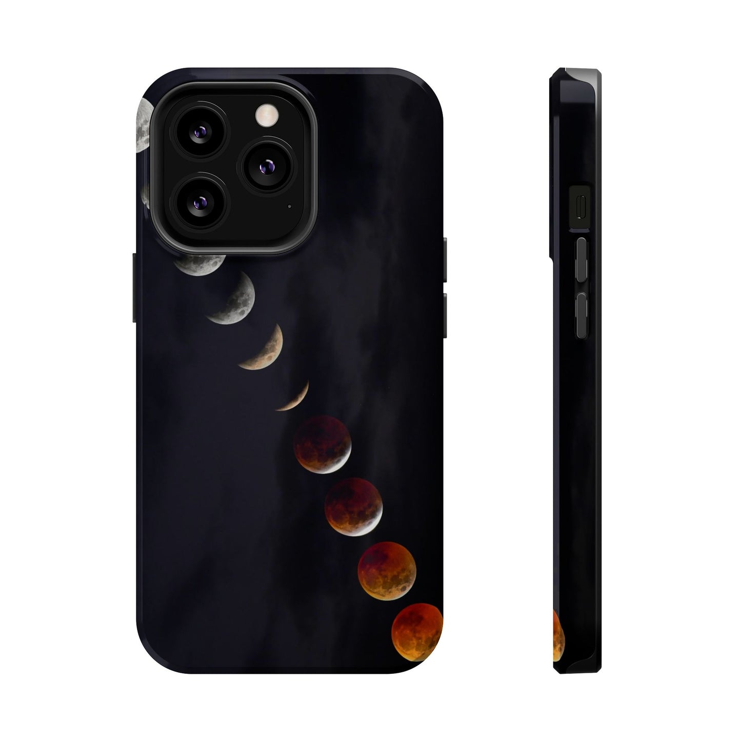 MagSafe Impact Resistant Phone Case - Lunar Eclipse Timelapse