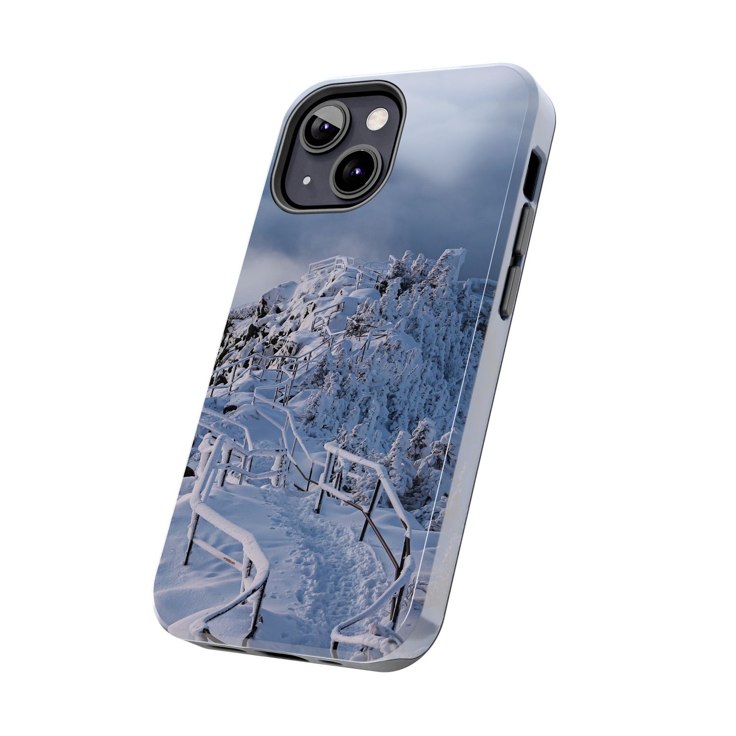 Impact Resistant Phone Case - Whiteface Castle in the Clouds