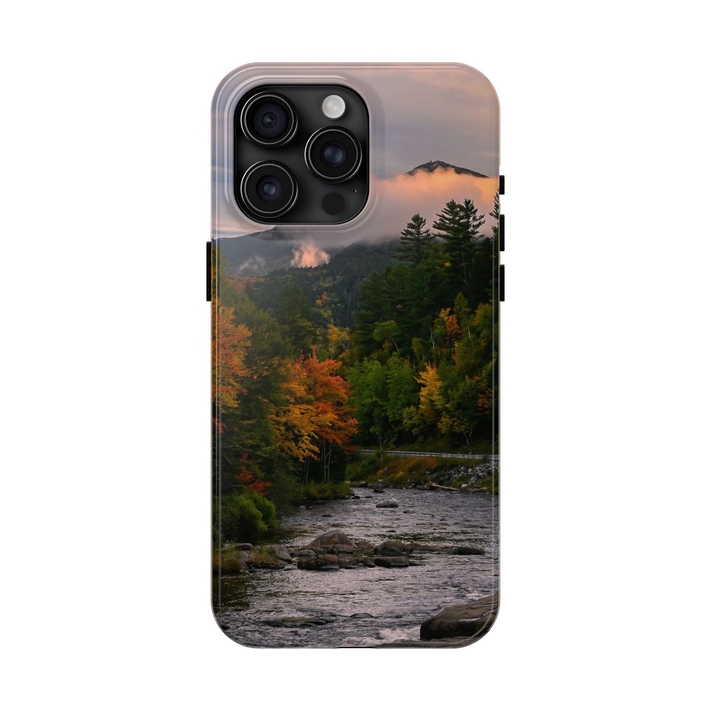 Impact Resistant Phone Case - Ausable Autumn Morning