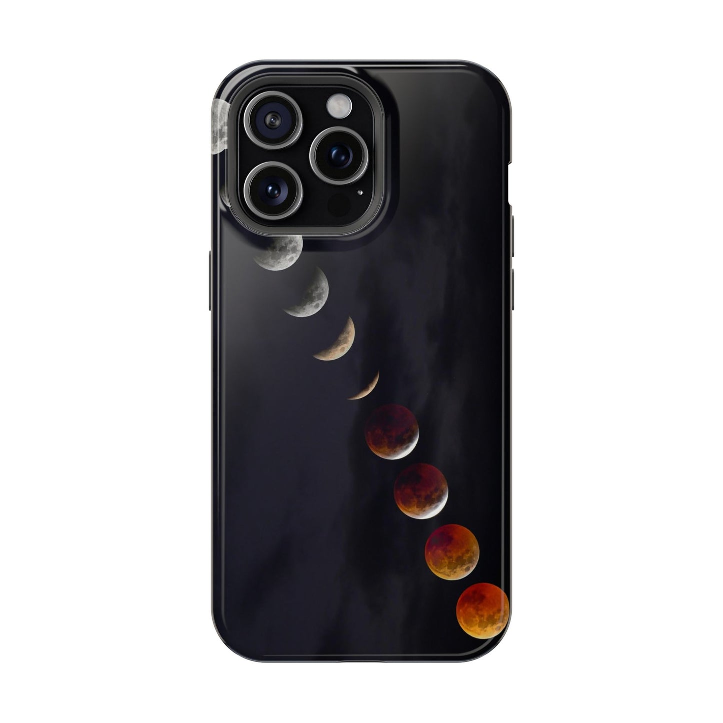 MagSafe Impact Resistant Phone Case - Lunar Eclipse Timelapse