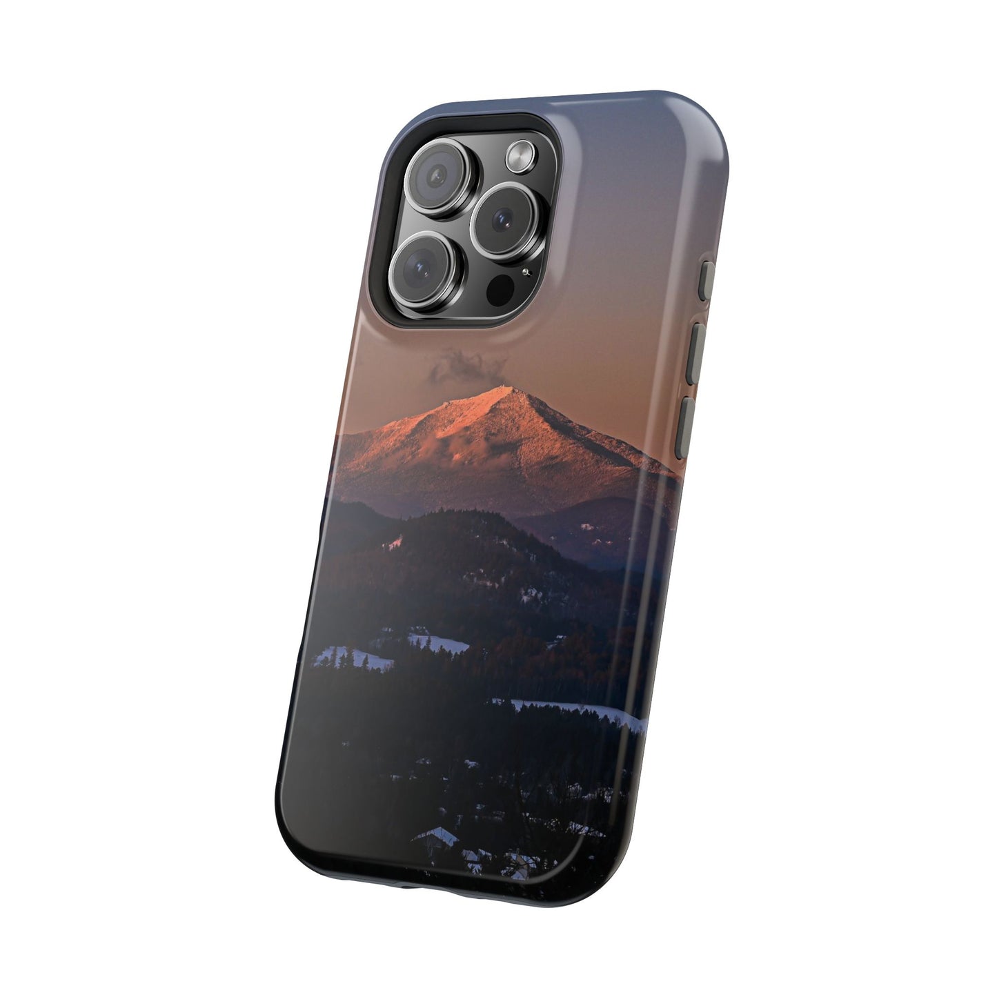 MagSafe Impact Resistant Phone Case - Sundown in a Mountain Town