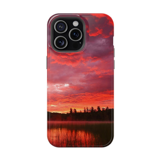 MagSafe Impact Resistant Phone Case - Fire in the Sky