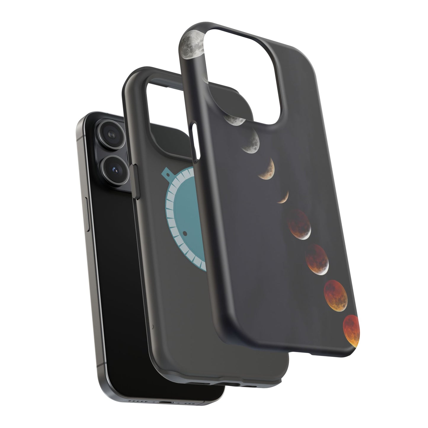 MagSafe Impact Resistant Phone Case - Lunar Eclipse Timelapse