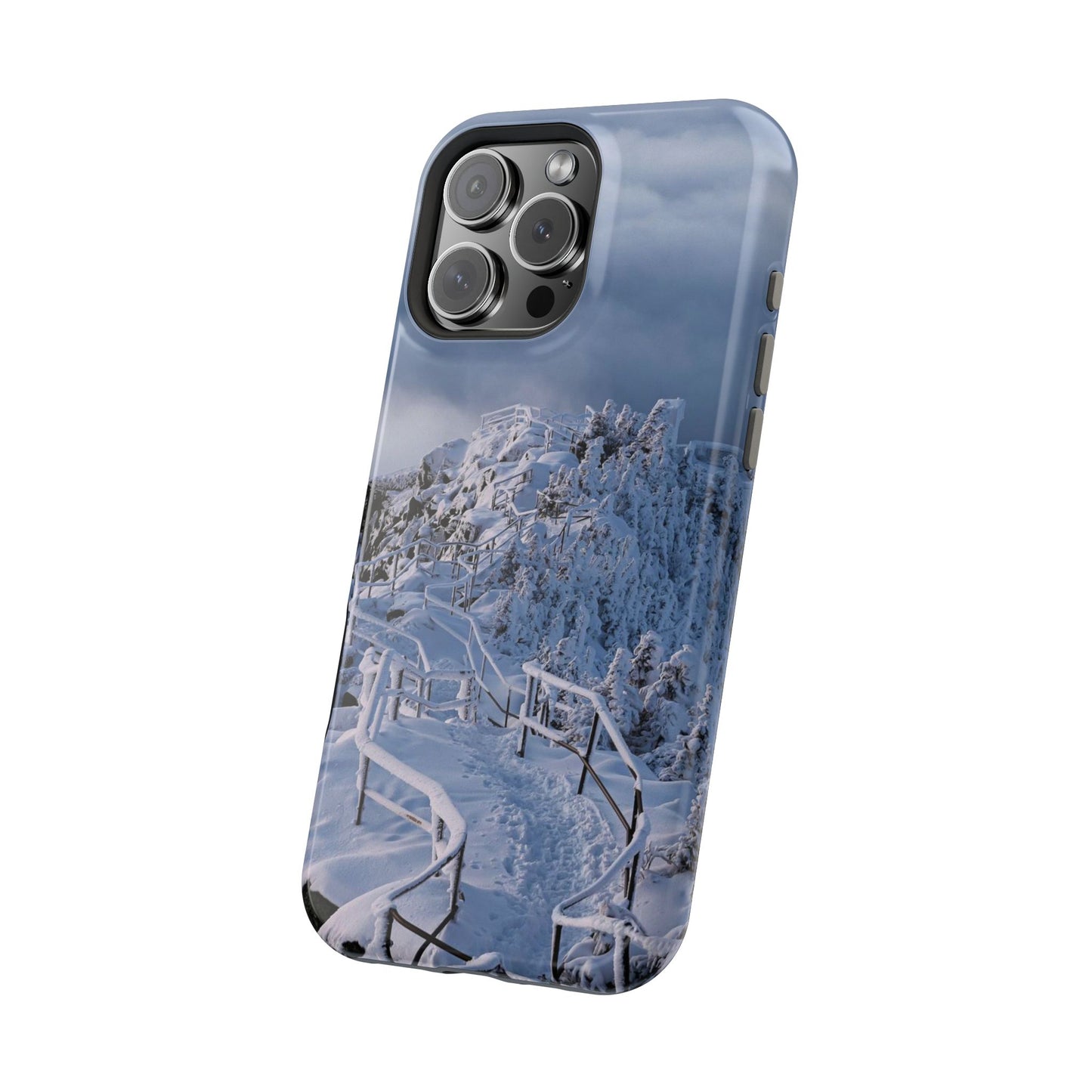 MagSafe Impact Resistant Phone Case - Whiteface Castle in the Clouds