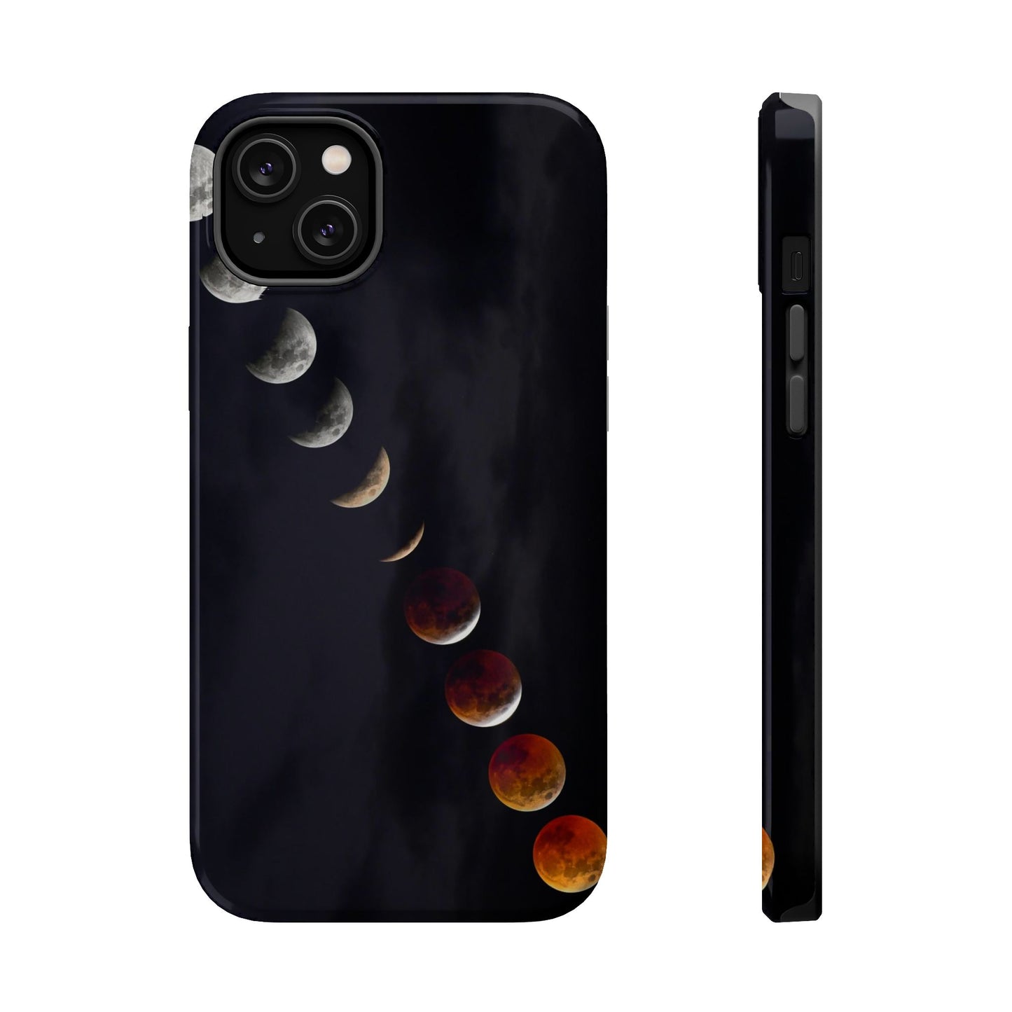 MagSafe Impact Resistant Phone Case - Lunar Eclipse Timelapse