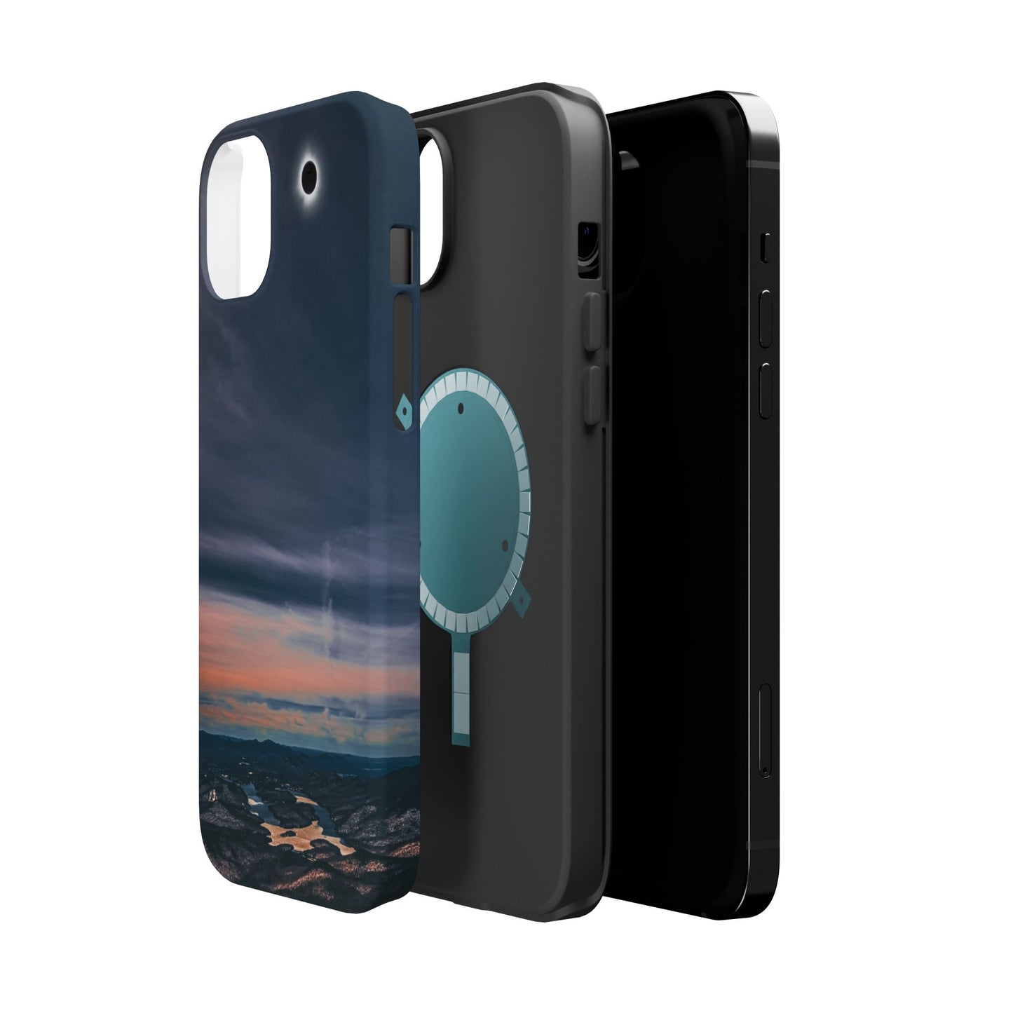 MagSafe Impact Resistant Phone Case - 2024 Solar Eclipse Totality from Whiteface Mountain