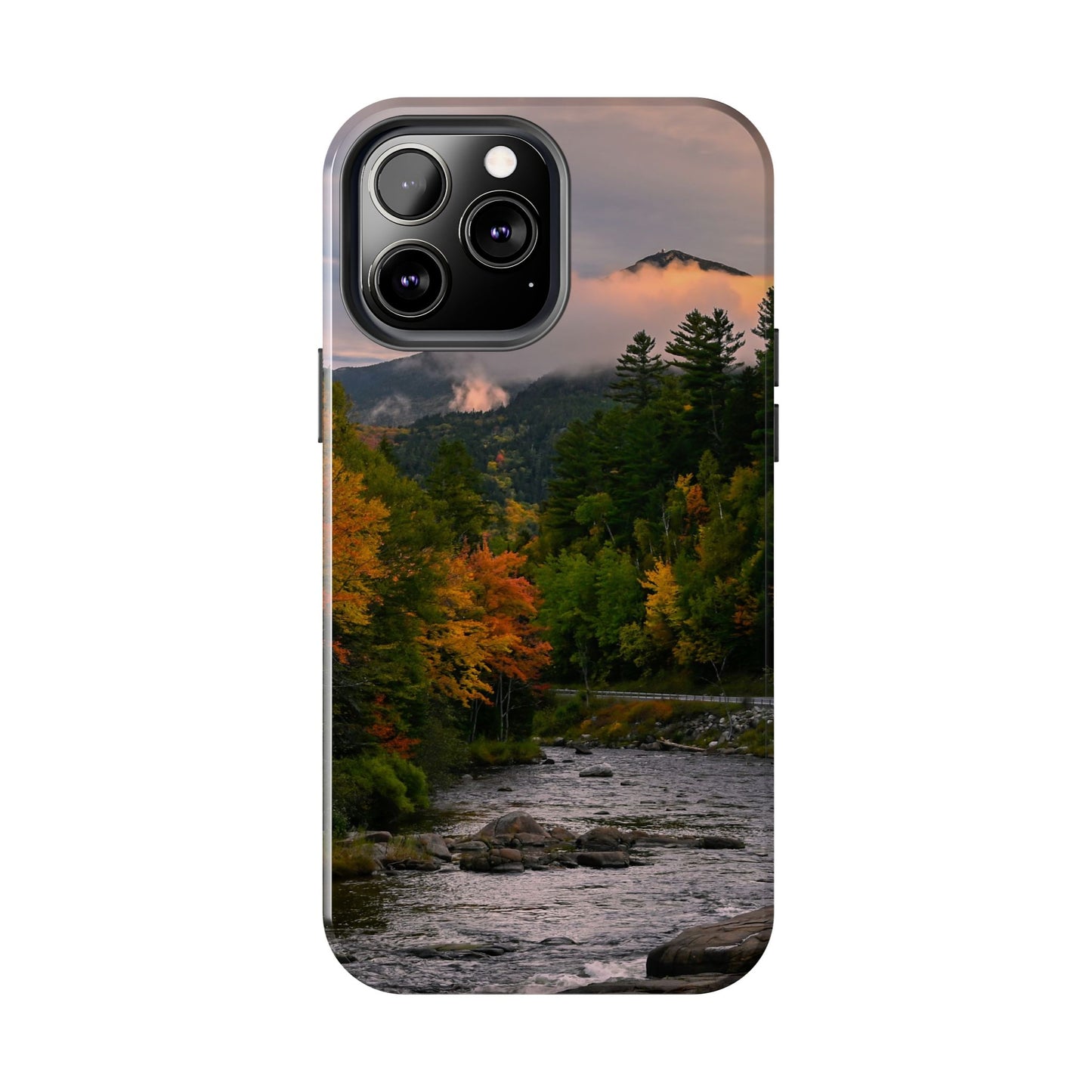 Impact Resistant Phone Case - Ausable Autumn Morning