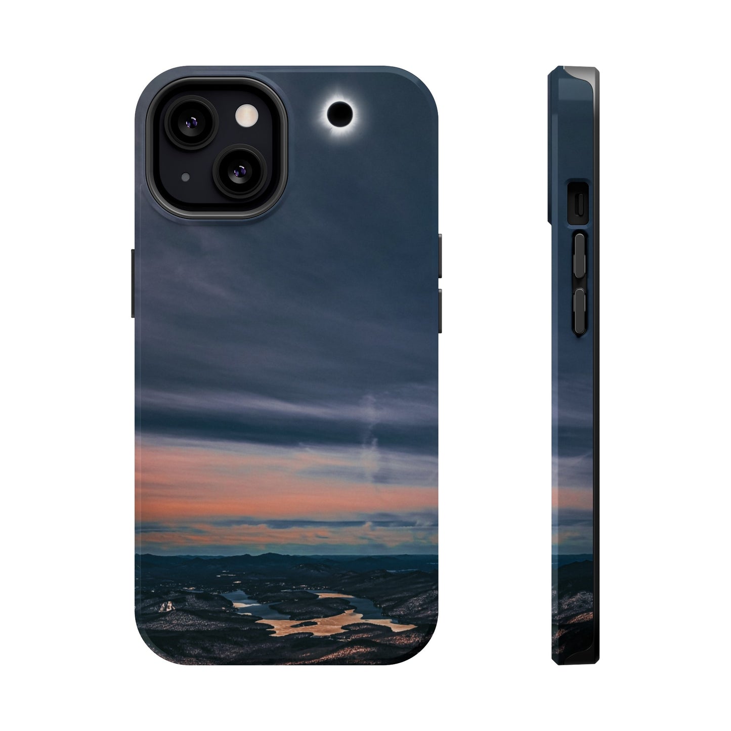 MagSafe Impact Resistant Phone Case - 2024 Solar Eclipse Totality from Whiteface Mountain