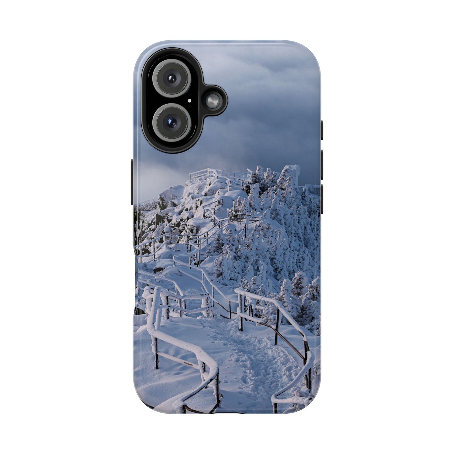 Impact Resistant Phone Case - Whiteface Castle in the Clouds