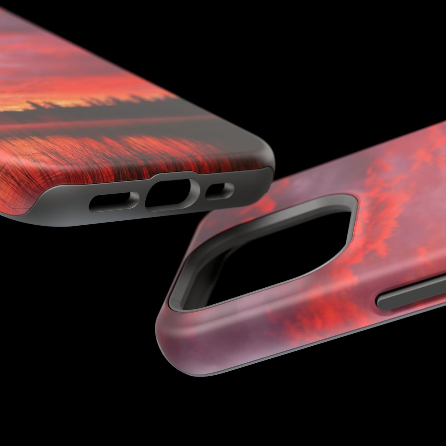 MagSafe Impact Resistant Phone Case - Fire in the Sky