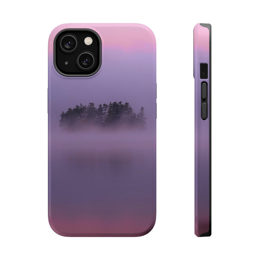 MagSafe Impact Resistant Phone Case - Crisp Autumn Sunrise, Tupper Lake