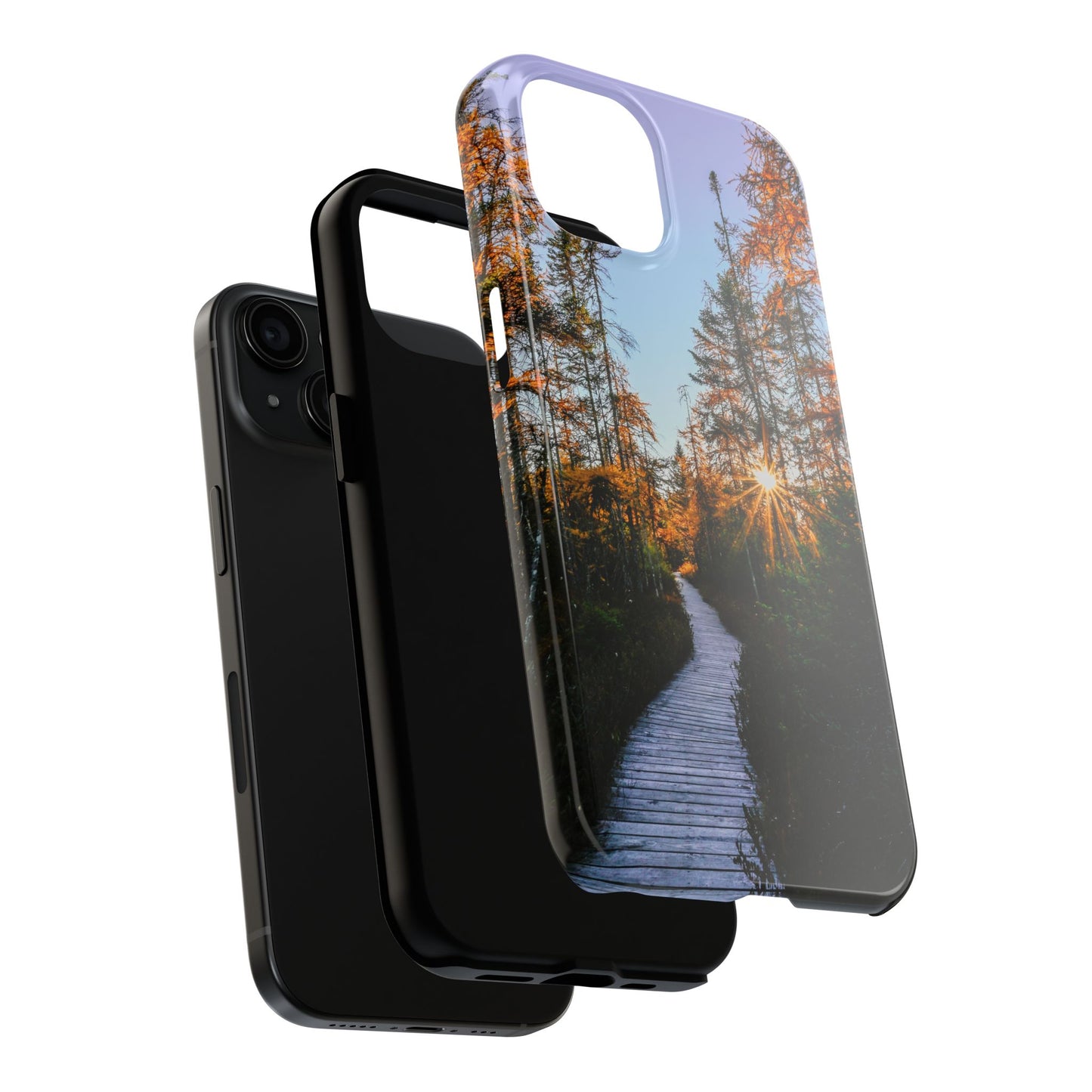 Impact Resistant Phone Case - Golden Tamaracks