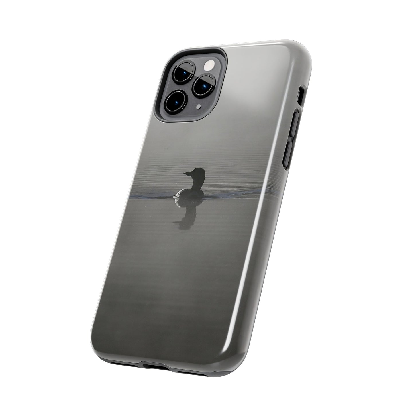 Impact Resistant Phone Case - Loon in the Mist