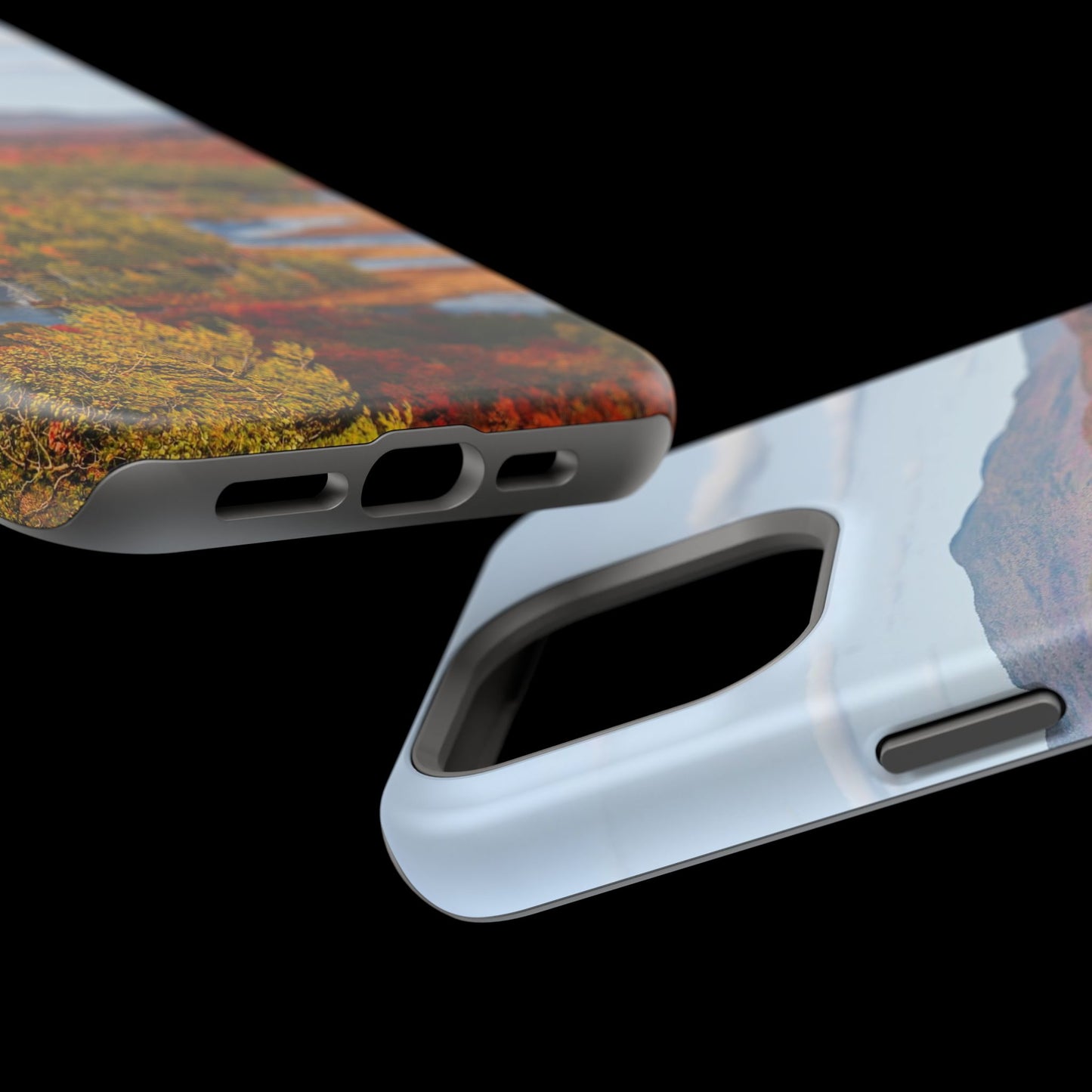 MagSafe Impact Resistant Phone Case - Mountains & Rivers Autumn