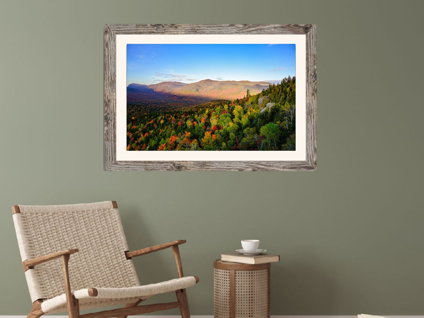 Early Autumn Rays in the Adirondacks photographic print
