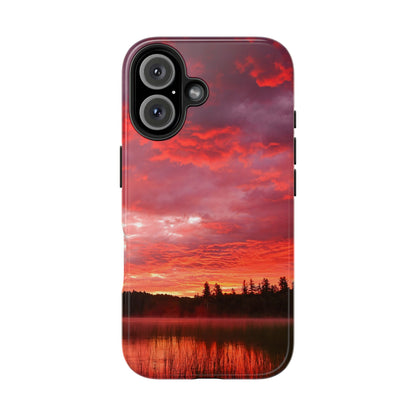 Impact Resistant Phone Case - Fire in the Sky