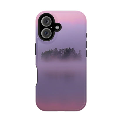 MagSafe Impact Resistant Phone Case - Crisp Autumn Sunrise, Tupper Lake