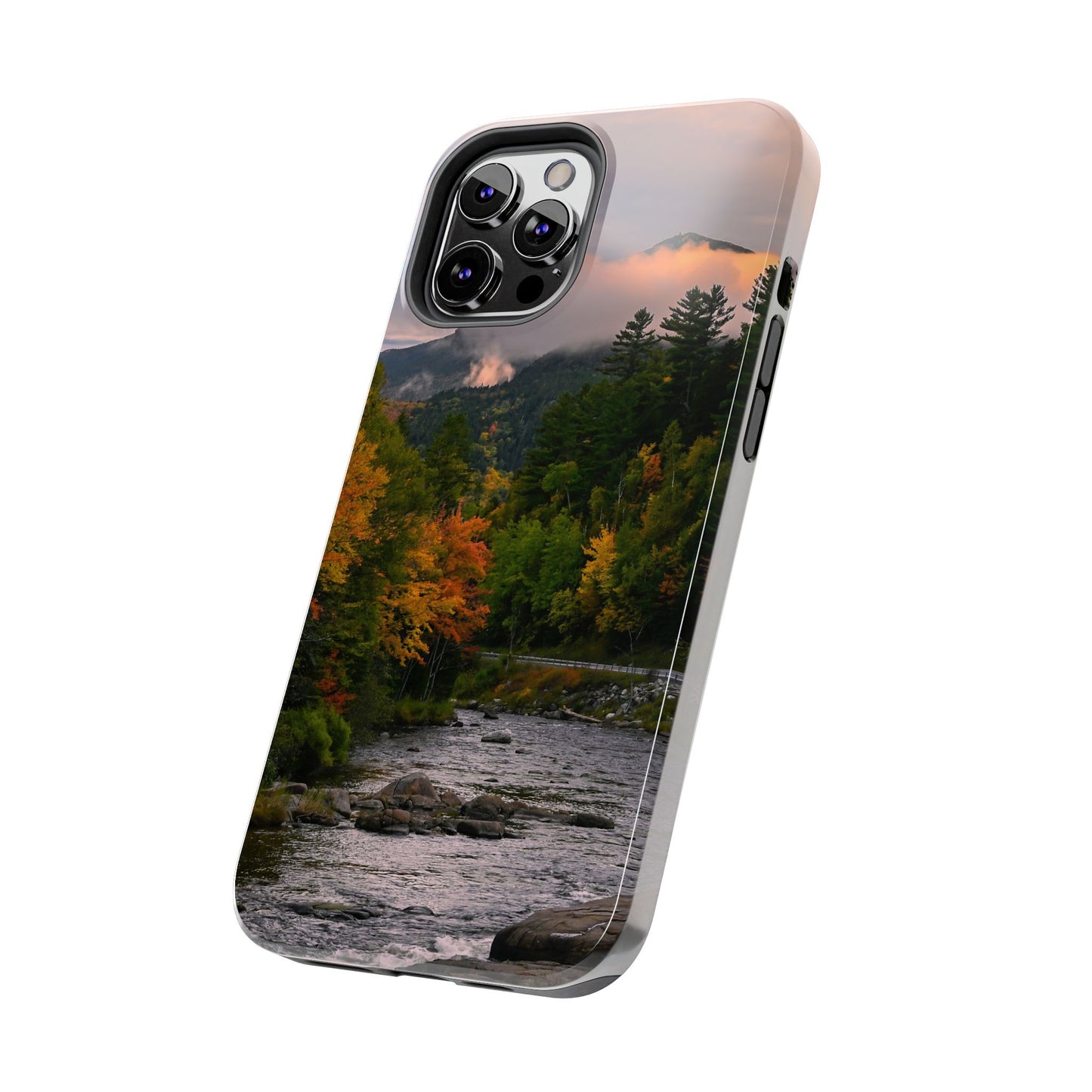 Impact Resistant Phone Case - Ausable Autumn Morning