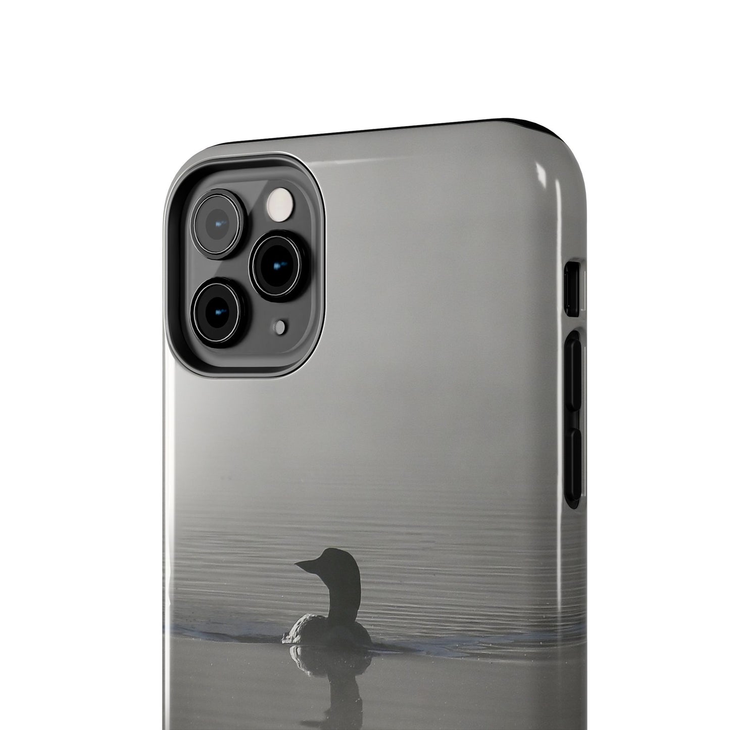 Impact Resistant Phone Case - Loon in the Mist