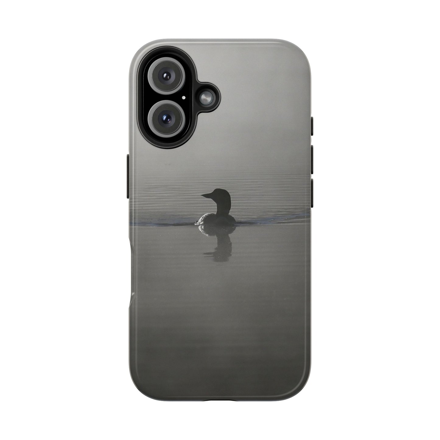 Impact Resistant Phone Case - Loon in the Mist