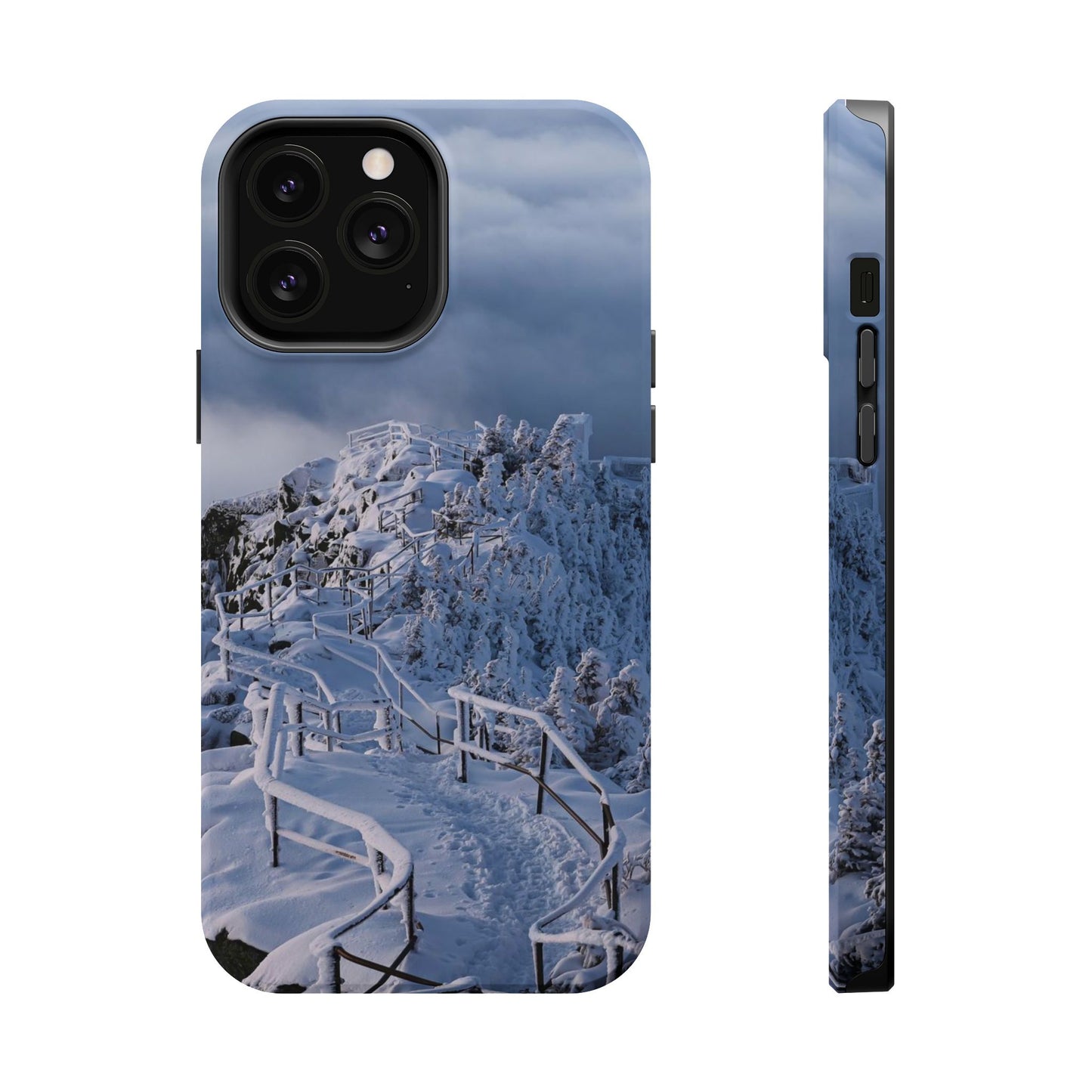 MagSafe Impact Resistant Phone Case - Whiteface Castle in the Clouds