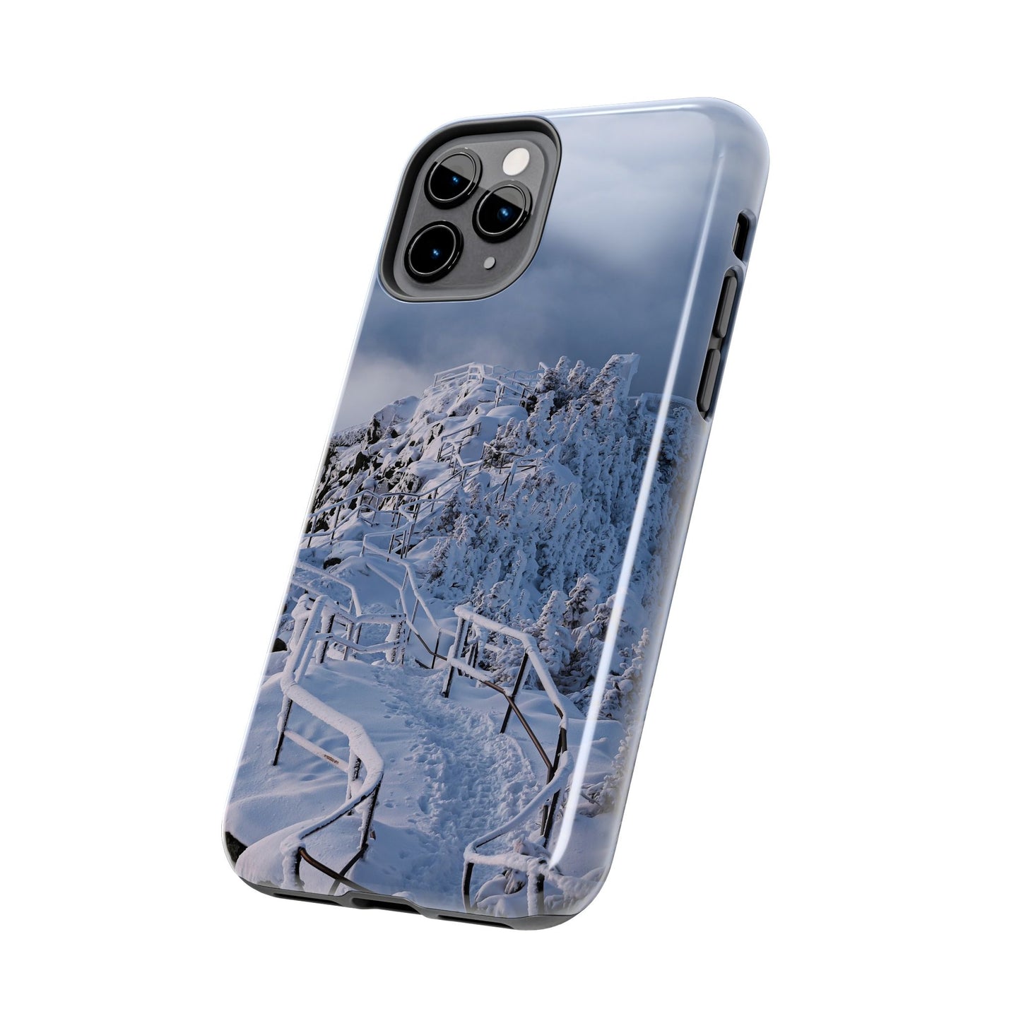 Impact Resistant Phone Case - Whiteface Castle in the Clouds