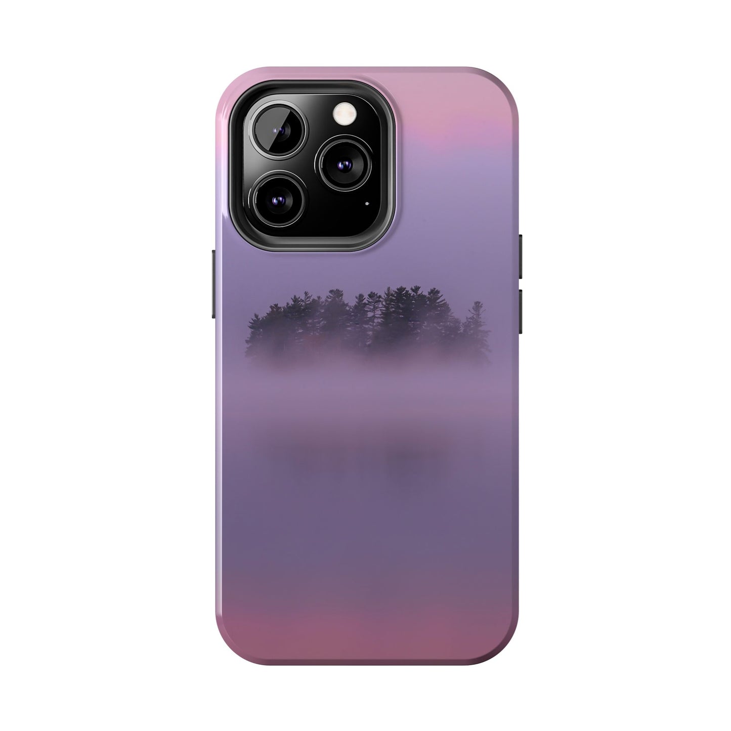 Impact Resistant Phone Case - Crisp Autumn Sunrise, Tupper Lake