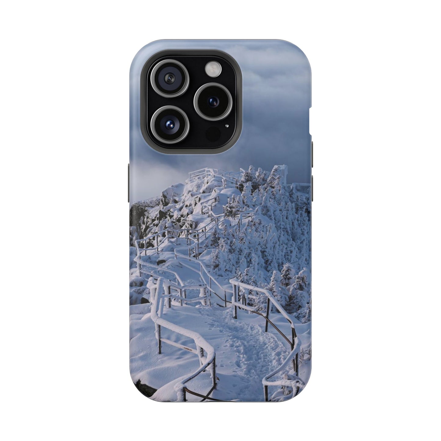 MagSafe Impact Resistant Phone Case - Whiteface Castle in the Clouds