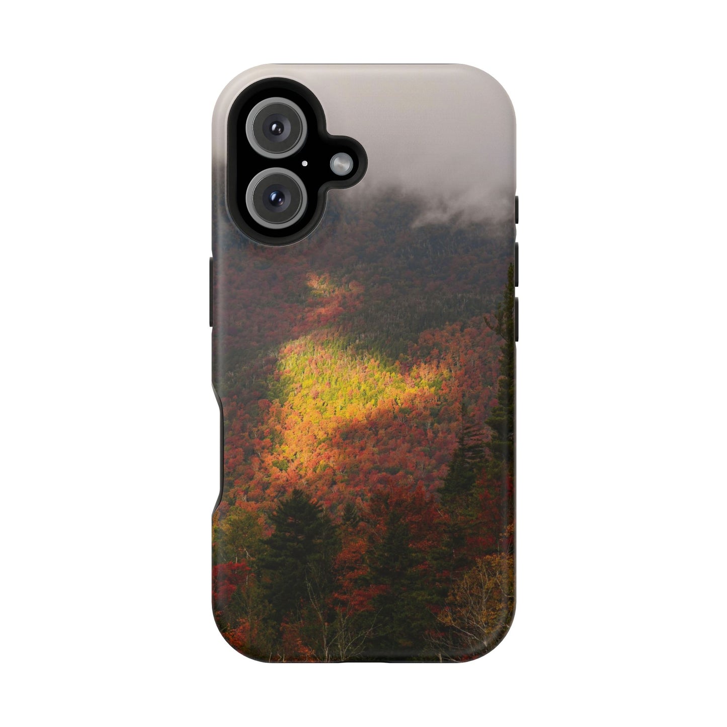 MagSafe Impact Resistant Phone Case - Adirondack Fall Fog & Foliage