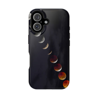 MagSafe Impact Resistant Phone Case - Lunar Eclipse Timelapse