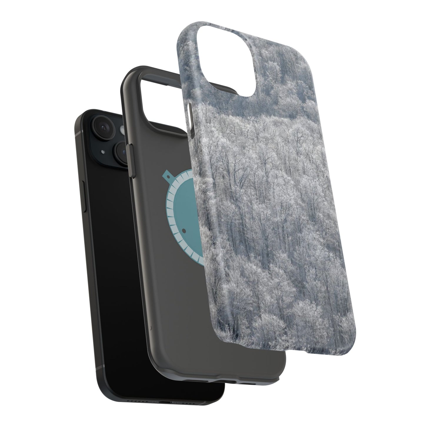 MagSafe Impact Resistant Phone Case - Frozen trees