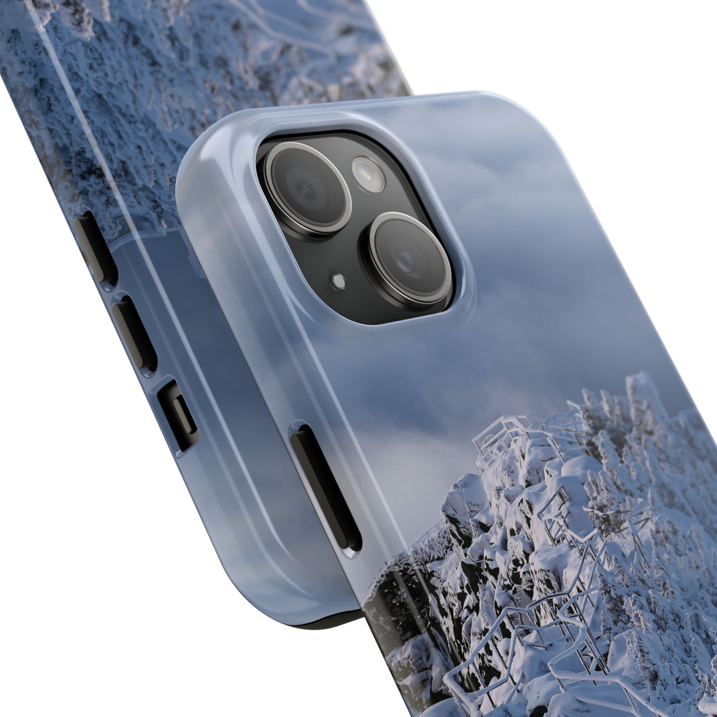 Impact Resistant Phone Case - Whiteface Castle in the Clouds