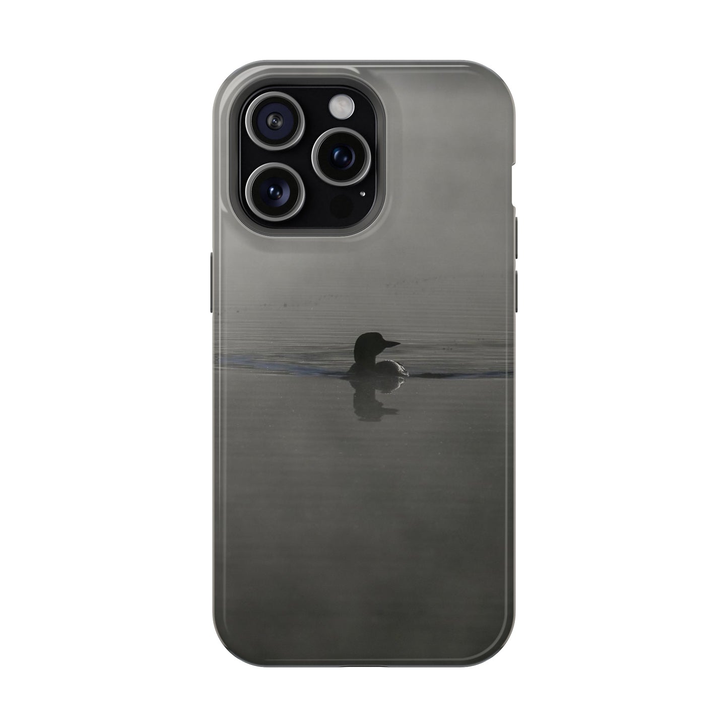 MagSafe Impact Resistant Phone Case - Loon in the Mist
