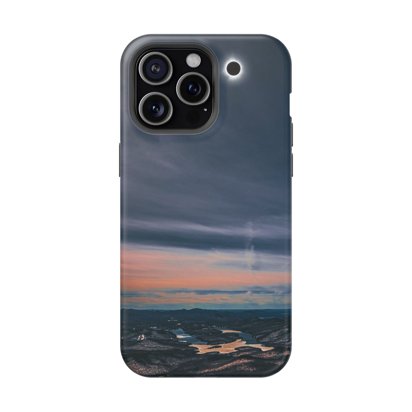 MagSafe Impact Resistant Phone Case - 2024 Solar Eclipse Totality from Whiteface Mountain