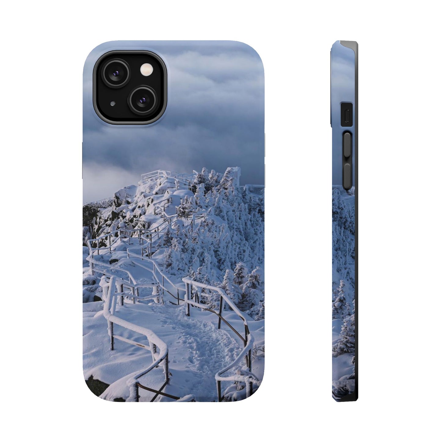 MagSafe Impact Resistant Phone Case - Whiteface Castle in the Clouds