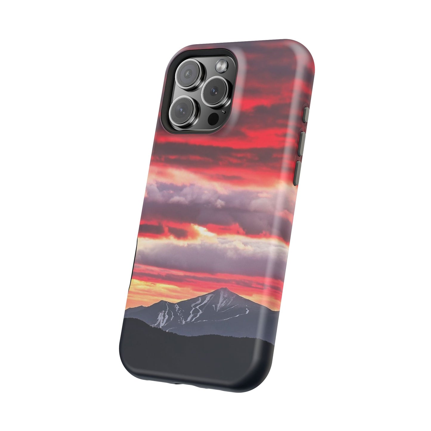 MagSafe Impact Resistant Phone Case - Whiteface Mt. Sunset