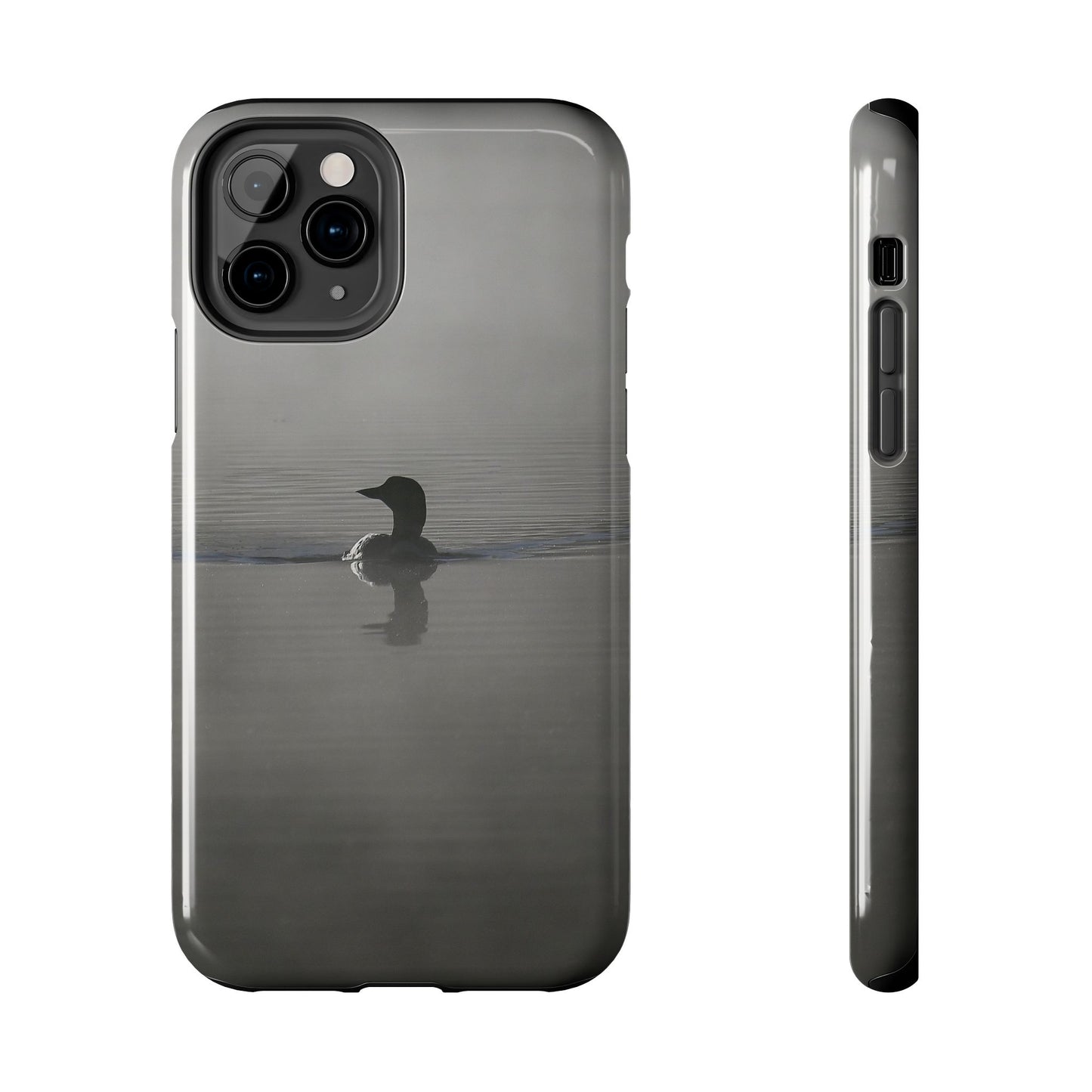 Impact Resistant Phone Case - Loon in the Mist