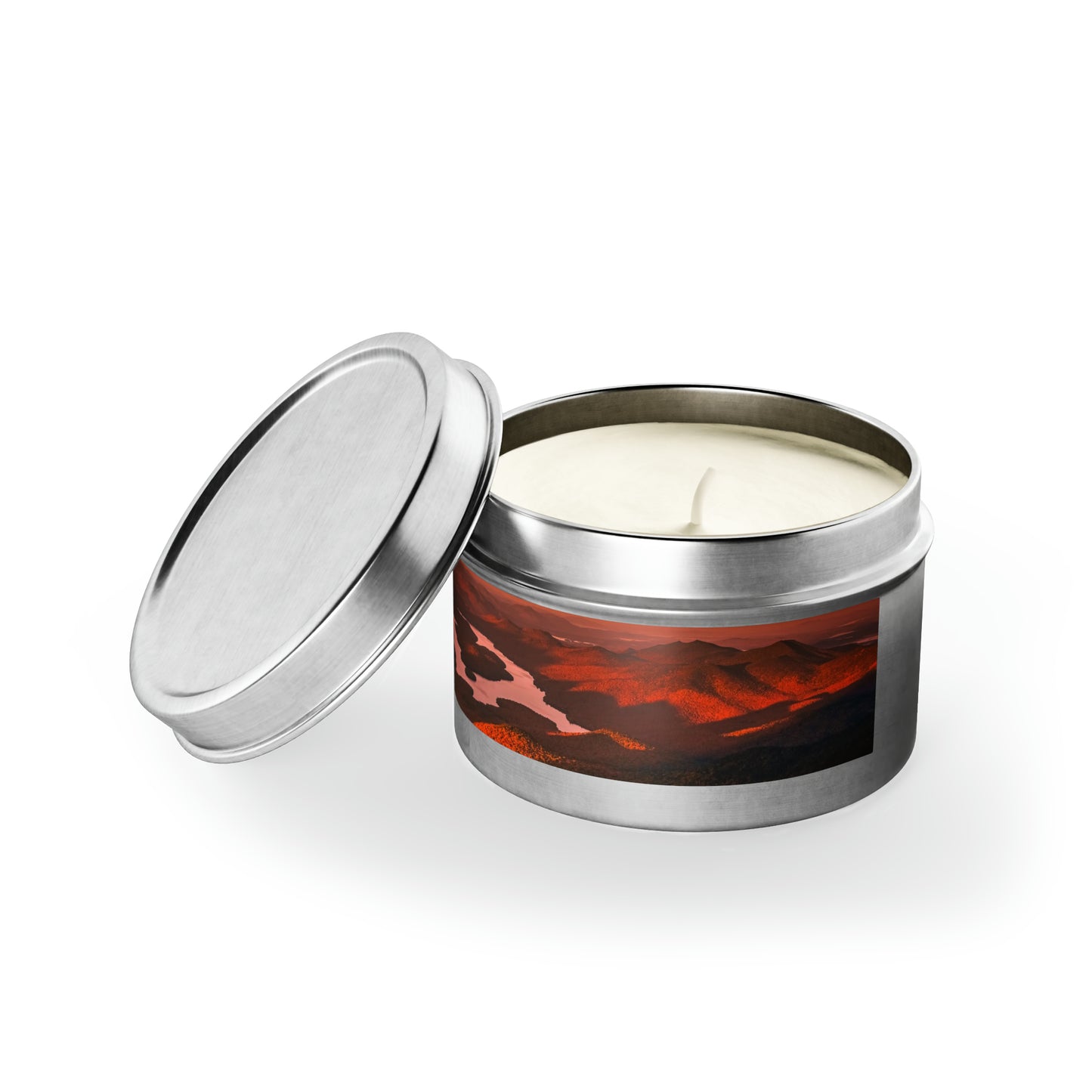 Lake Placid Autumn Alpenglow - Tin Candle