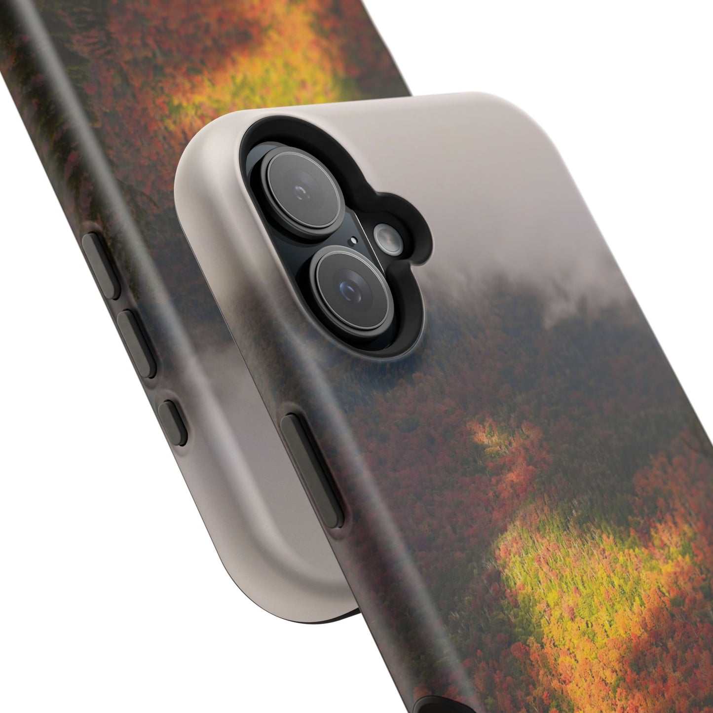 MagSafe Impact Resistant Phone Case - Adirondack Fall Fog & Foliage