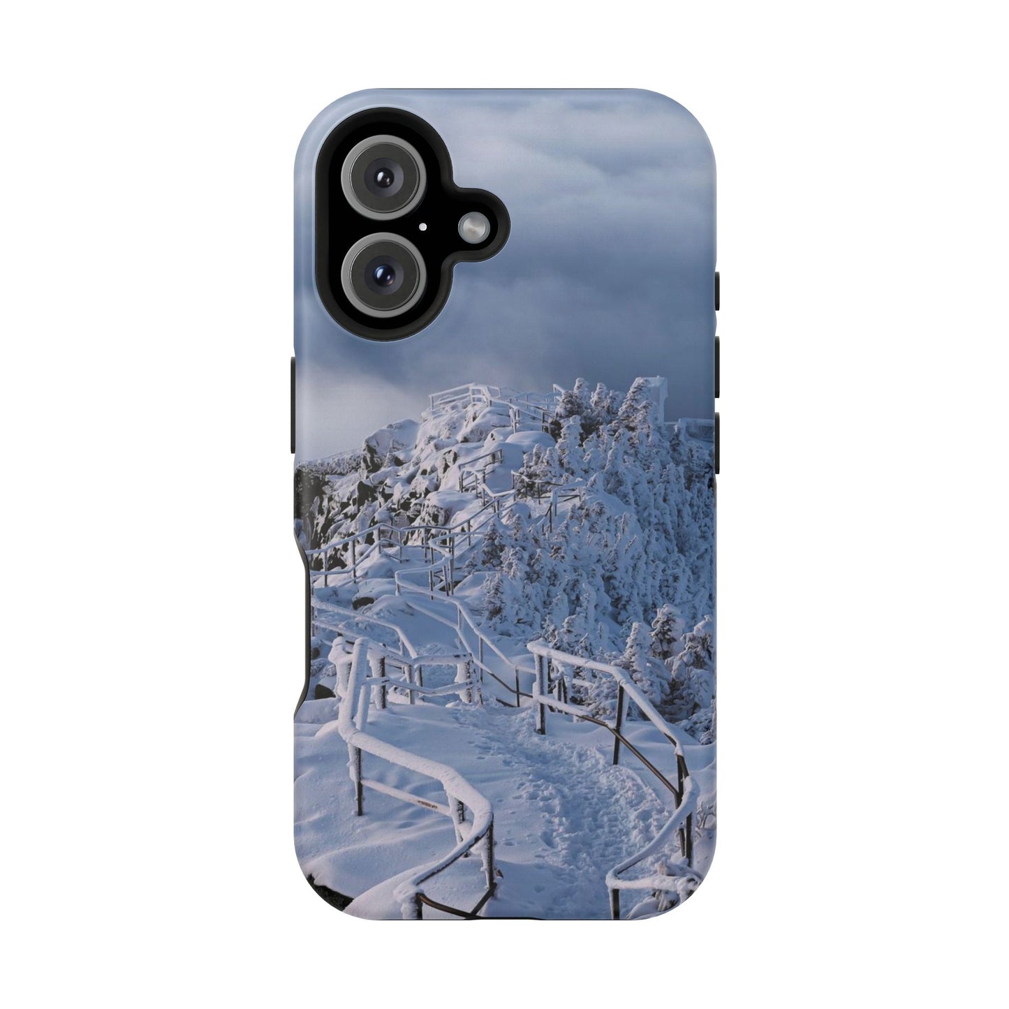 MagSafe Impact Resistant Phone Case - Whiteface Castle in the Clouds