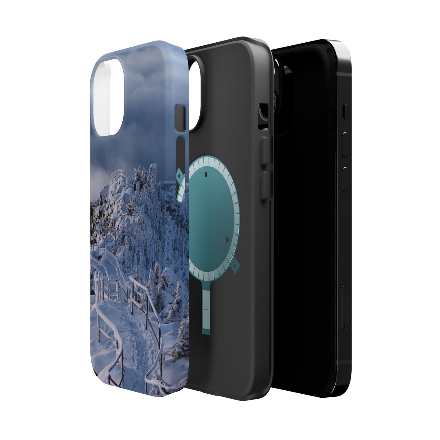 MagSafe Impact Resistant Phone Case - Whiteface Castle in the Clouds