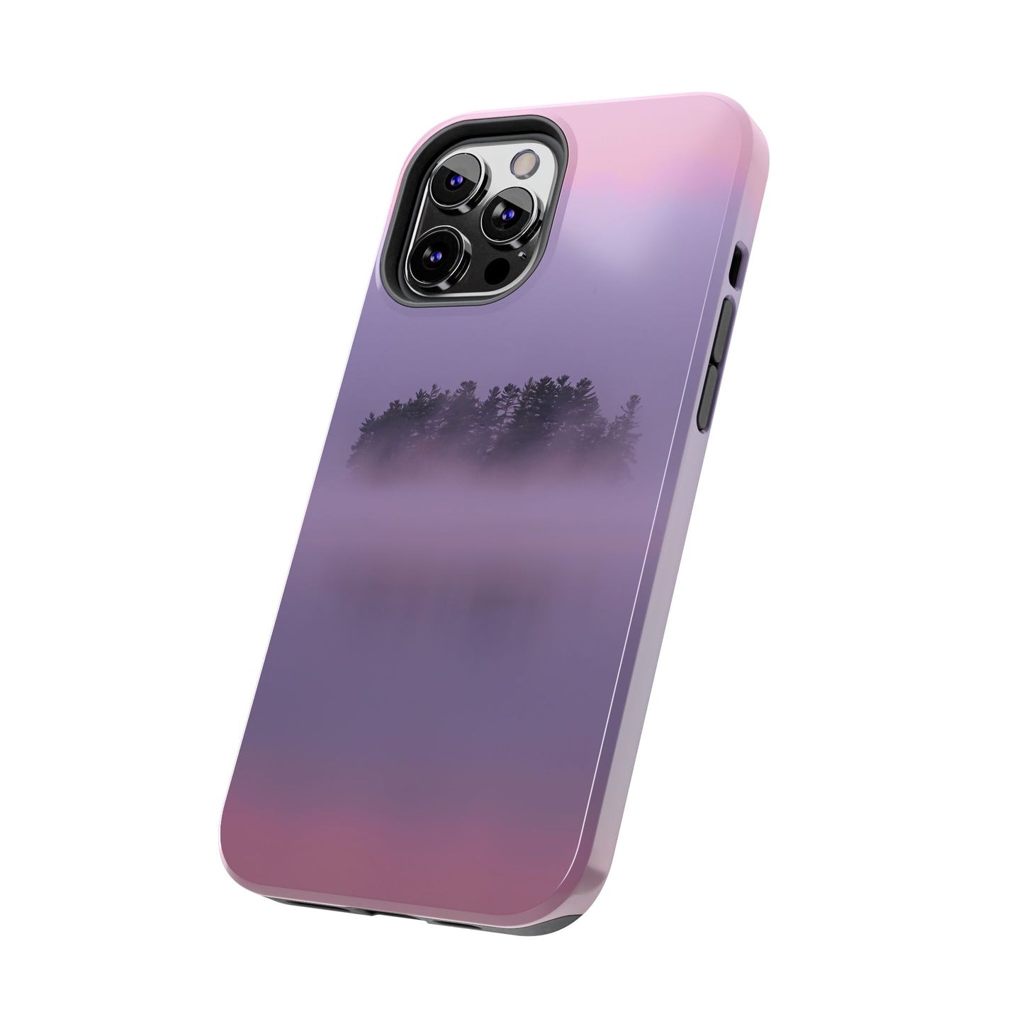 Impact Resistant Phone Case - Crisp Autumn Sunrise, Tupper Lake