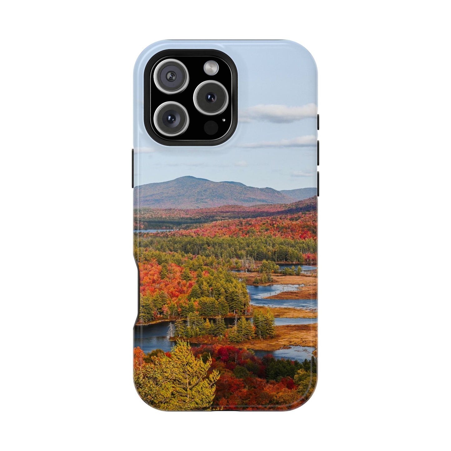 MagSafe Impact Resistant Phone Case - Mountains & Rivers Autumn