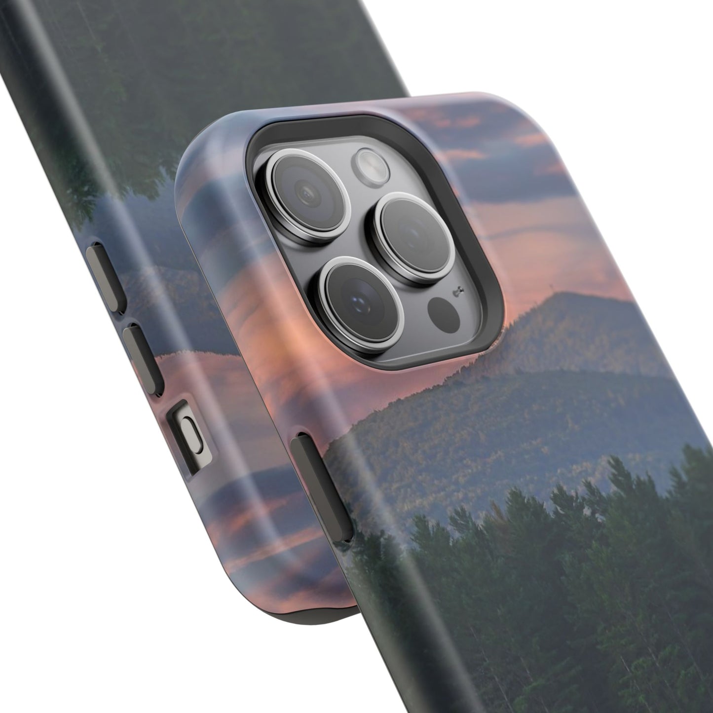 MagSafe Impact Resistant Phone Case - Loon Lake Mountain