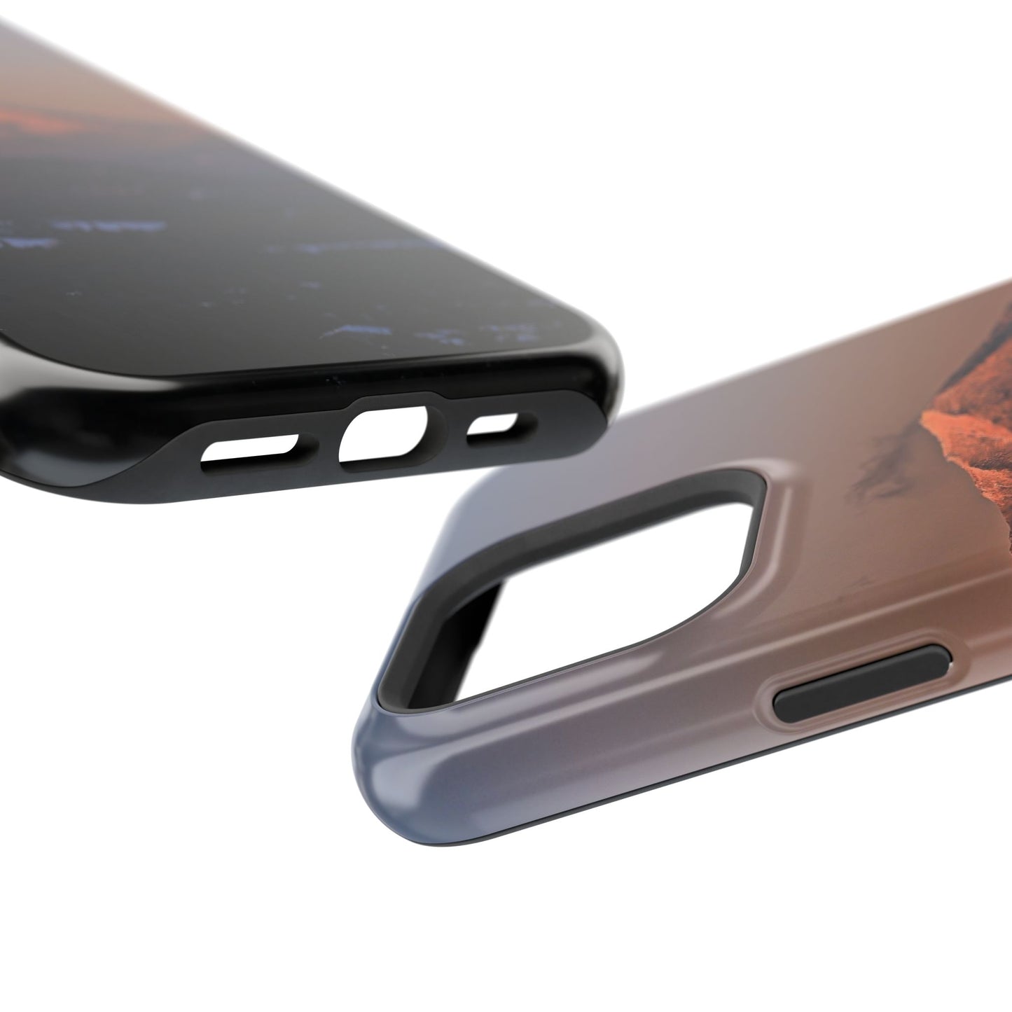 MagSafe Impact Resistant Phone Case - Sundown in a Mountain Town