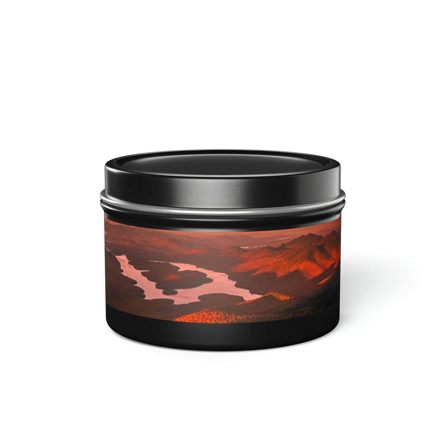 Lake Placid Autumn Alpenglow - Tin Candle