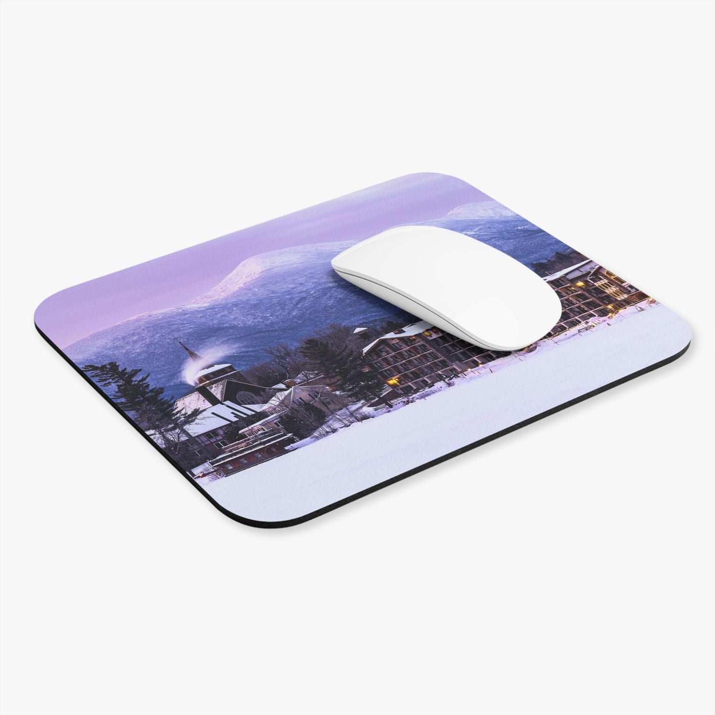 Frozen in Time: Mirror Lake Mouse Pad