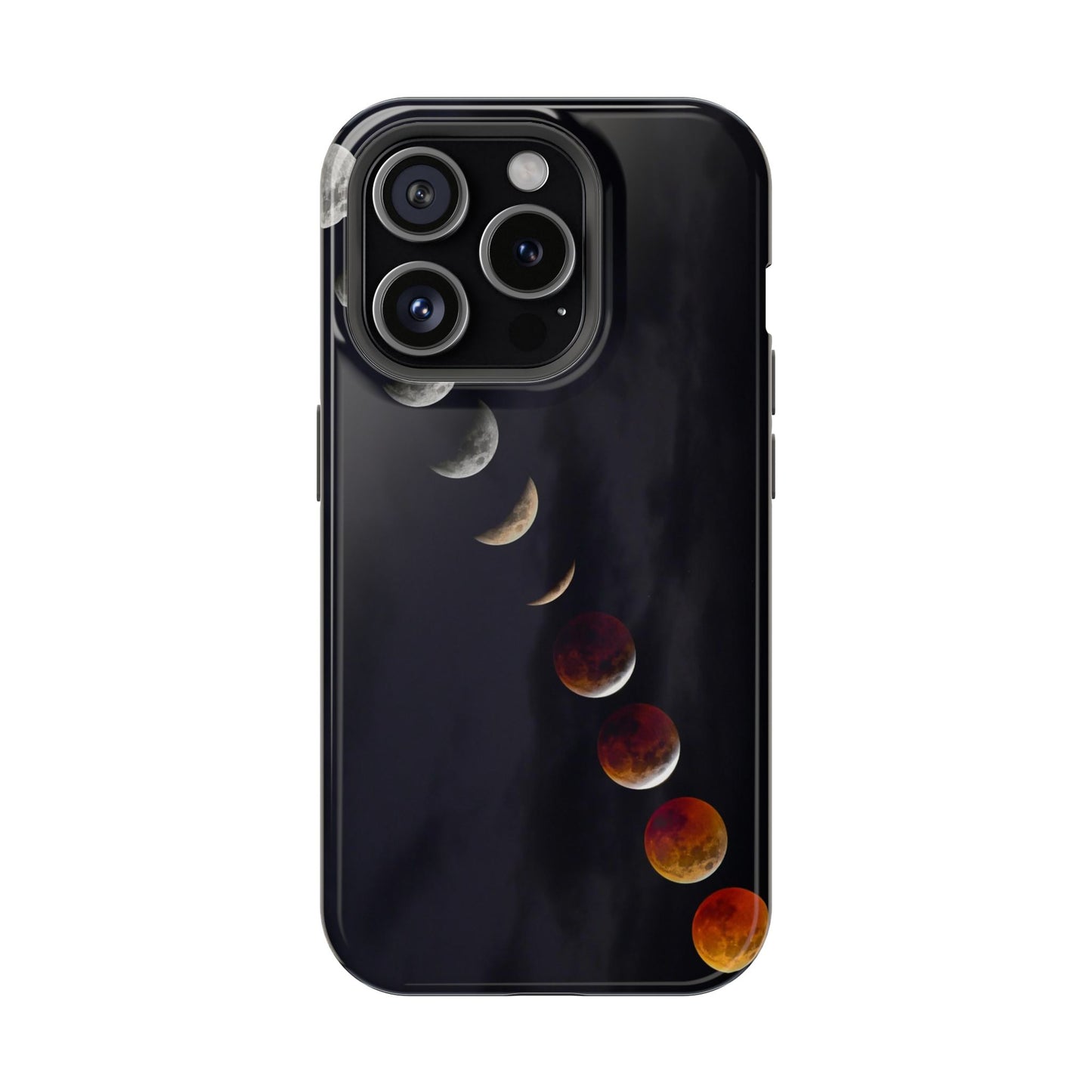 MagSafe Impact Resistant Phone Case - Lunar Eclipse Timelapse